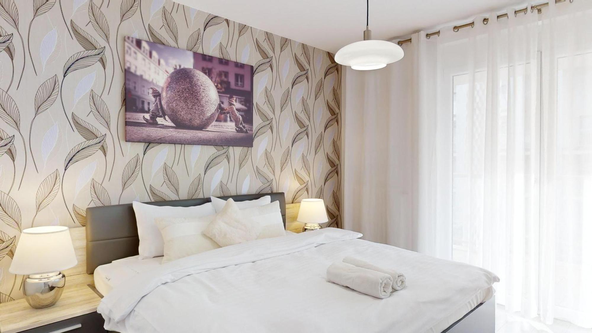 Family House By The River Odra -Panoramic Terrace - 3Room Apartment With 2 Separate Bedrooms And 2 Balconies By Wroapart-Pl- Perfect For Family & Business Stays Wrocław Zewnętrze zdjęcie